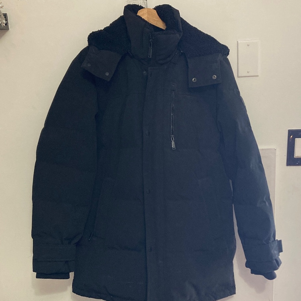 Vince Camuto Charcoal Men's Puffer Coat